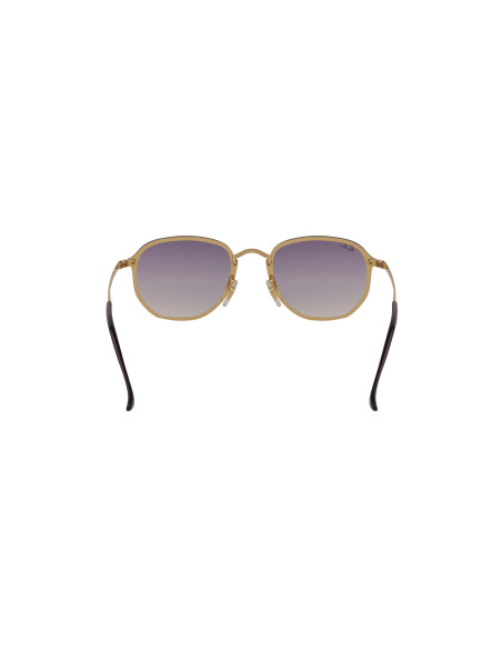 Ray Ban Rb3579n 91400U Hexagonal Blaze Azul degradado Dorado | Sunn...