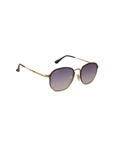 Ray Ban Rb3579n 91400U Hexagonal Blaze Azul degradado Dorado | Sunn...