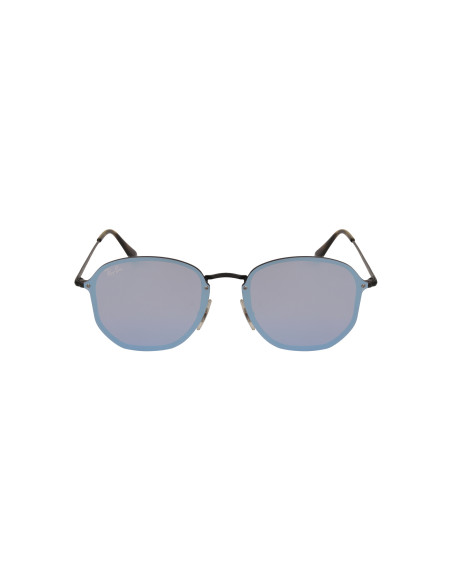 Ray Ban Rb3579n 153/7v Hexagonal Blaze Azul Espejo Negro | Sunnies.uno