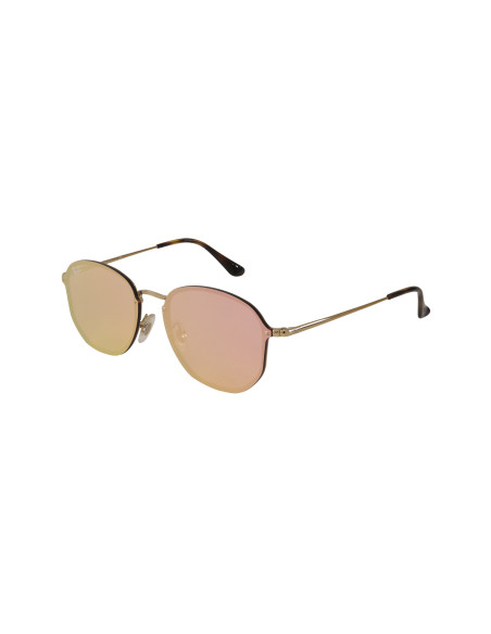 Ray Ban Rb3579n 001/e4 Hexagonal Blaze Rosa Espejo Dorado | Sunnies...
