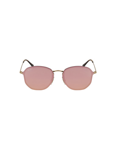 Ray Ban Rb3579n 001/e4 Hexagonal Blaze Rosa Espejo Dorado | Sunnies...