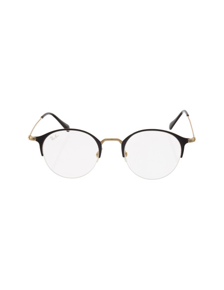 Ray Ban Oftalmico Rb3578v 2905 Round Metal Cafe Dorado Icon | Sunni...