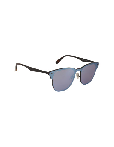 Ray Ban Rb3576n 153/7v Clubmaster Blaze Azul Espejo Negro | Sunnies...