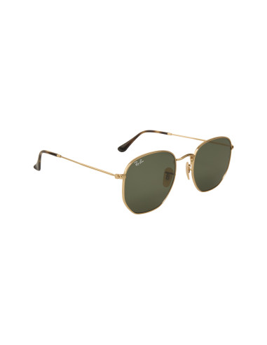 Ray Ban Rb3548n 001 54-21 Grande Hexagonal Negro G-15 Dorado | Sunn...