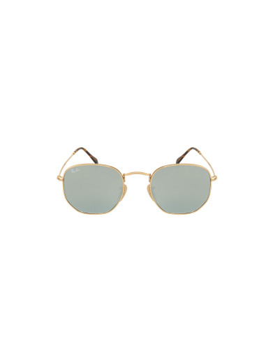 Ray Ban Rb3548n 001/30 Hexagonal Flat Lenses Plata Espejo | Sunnies...