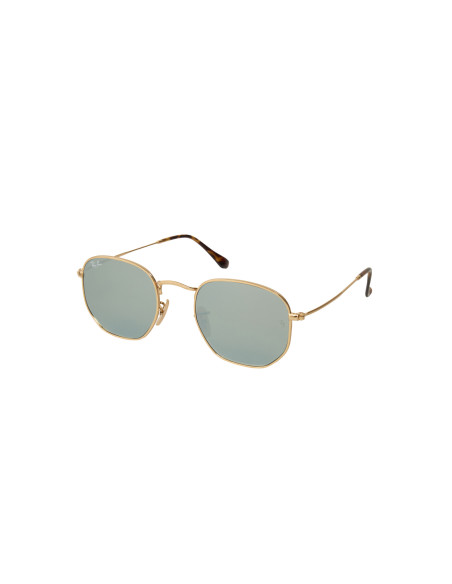 Ray Ban Rb3548n 001/30 Hexagonal Flat Lenses Plata Espejo | Sunnies...