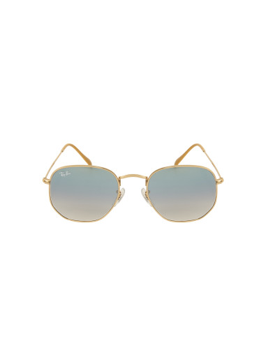 Ray Ban Rb3548n 001/3F Hexagonal Flat Azul Degradado Dorado