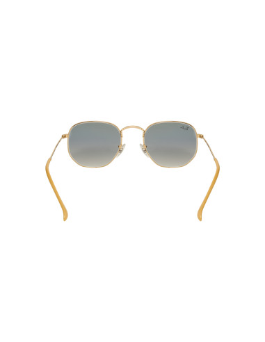Ray Ban Rb3548n 001/3F Hexagonal Flat Azul Degradado Dorado
