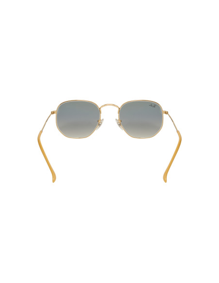 Ray Ban Rb3548n 001/3F Hexagonal Flat Azul Degradado Dorado