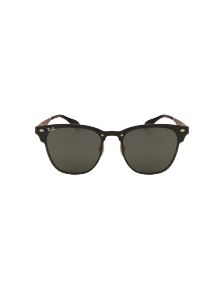 Ray Ban Rb3576n 043/71 Clubmaster Blaze Negro Dorado G-15 | Sunnies...