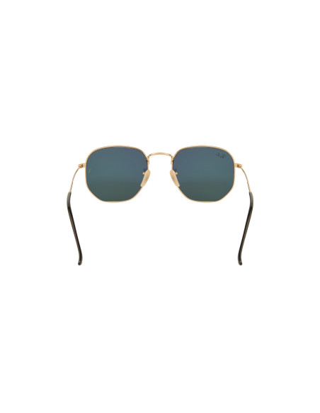 Ray Ban Rb3548n 001/93 Hexagonal Flat Lenses Dorado Espejo | Sunnie...