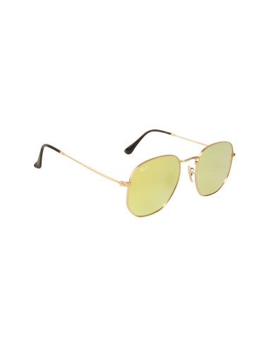 Ray Ban Rb3548n 001/93 Hexagonal Flat Lenses Dorado Espejo | Sunnie...