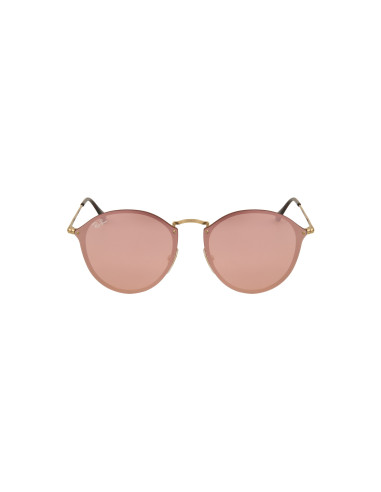 Ray Ban Rb3574n 001/4e Round Metal Blaze Rosa Dorado | Sunnies.uno