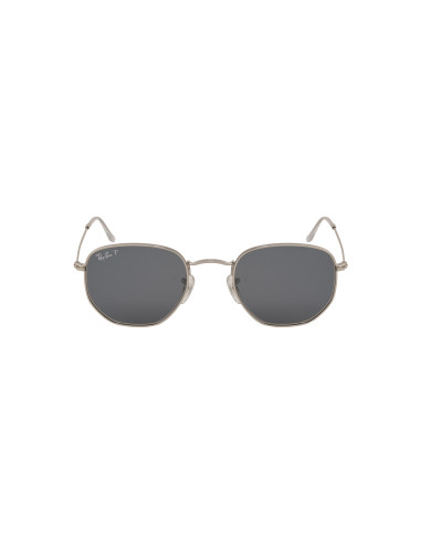Ray Ban RB3548N 003/02 Hexagonal Gris Plata Polarizado