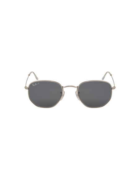 Ray Ban RB3548N 003/02 Hexagonal Gris Plata Polarizado