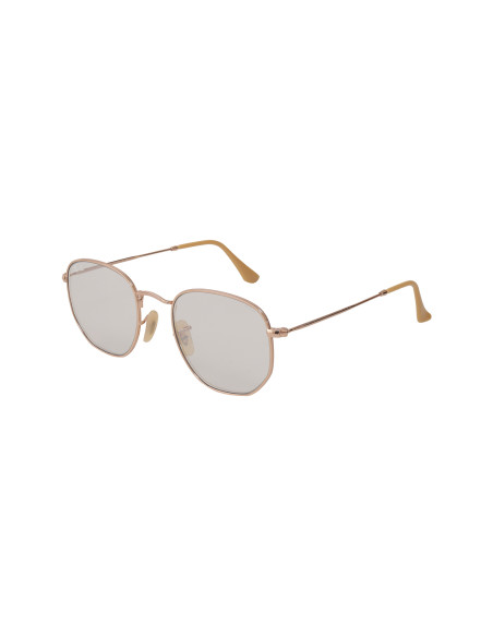 Ray Ban Rb3548n 91310Y Hexagonal Flat Azul Transparente Icon | Sunn...