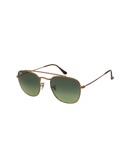 Ray Ban Rb3557 9002a6 Square Double Bridge Bronce Degradado | Sunni...