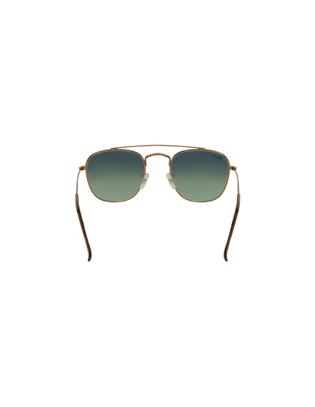 Ray Ban Rb3557 9002a6 Square Double Bridge Bronce Degradado | Sunni...