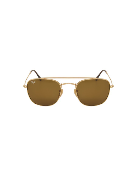 Ray Ban Rb3557 001/33 Square Double Bridge Cafe B-15 Dorado | Sunni...