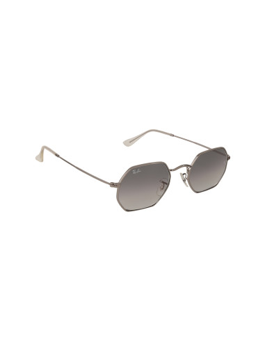 Ray Ban Rb3556n 004/71 Octagonal Classic Gris Degradado Icon | Sunn...