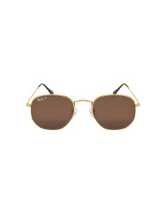 Ray Ban Rb3548n 9202AF Hexagonal Flat Vino Polarizado 2