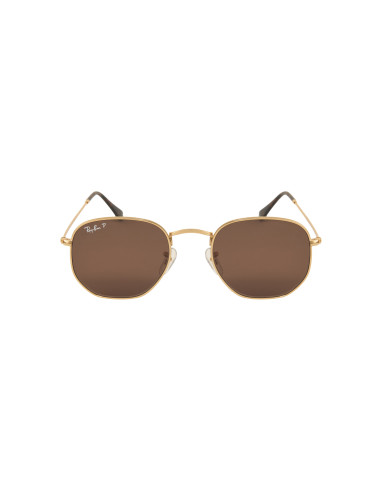Ray Ban Rb3548n 9202AF Hexagonal Flat Vino Polarizado