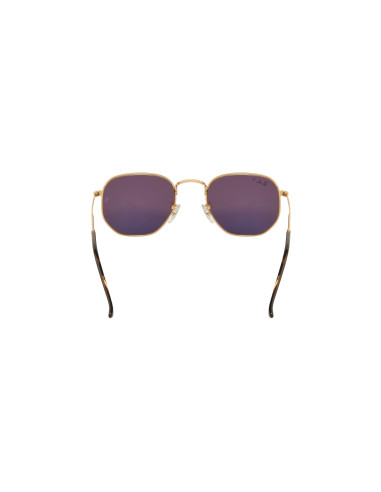 Ray Ban Rb3548n 9202AF Hexagonal Flat Vino Polarizado