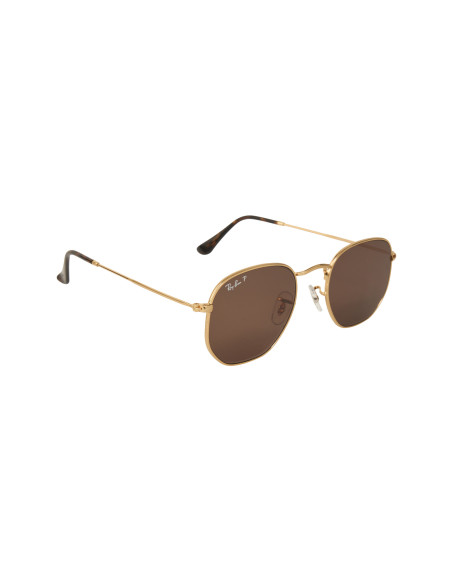 Ray Ban Rb3548n 9202AF Hexagonal Flat Vino Polarizado