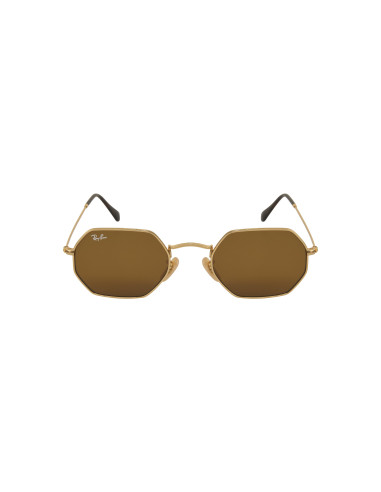 Ray Ban Rb3556n 001/33 Octagonal Flat Cafe B-15 Dorado
