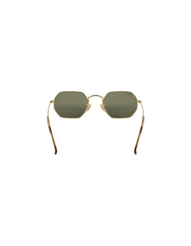 Ray Ban Rb3556n 001 Octagonal Flat G-15 Gold Classic