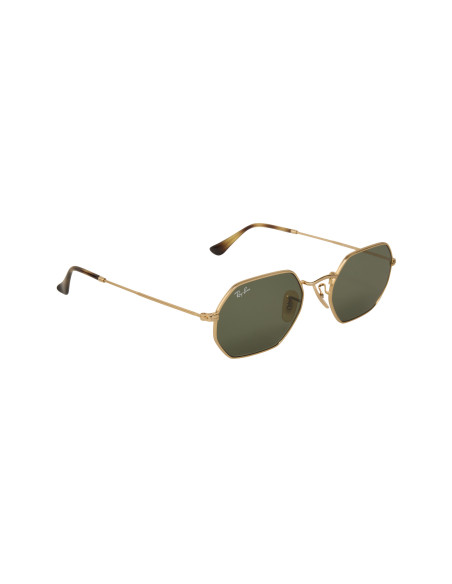 Ray Ban Rb3556n 001 Octagonal Flat G-15 Gold Classic
