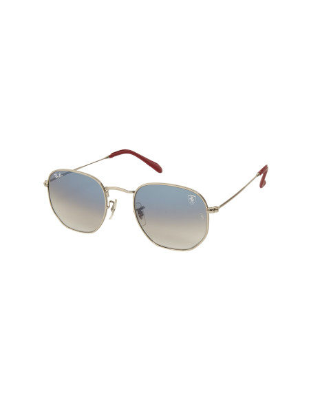 Ray Ban Rb3548nm F007/3F Hexagonal Ferrari Azul degradado Gris | Su...