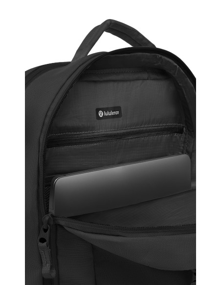 LULU LEMON Double Zip Backpack Negro
