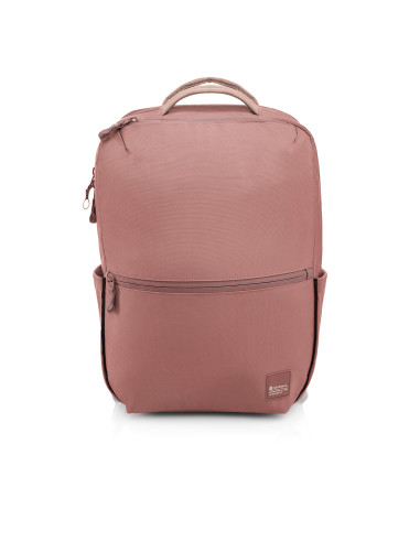 LULU LEMON Double Zip Backpack Rosa