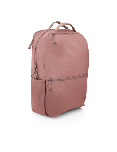 LULU LEMON Double Zip Backpack Rosa