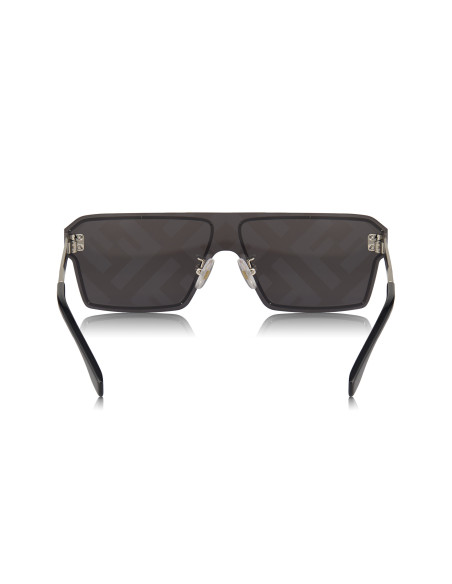 Fendi FE40028U 16G Square Shape Black Silver