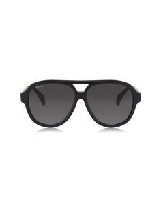 Gucci GG0463S 002 New Aviator Negro Blanco Original | Sunni... 2