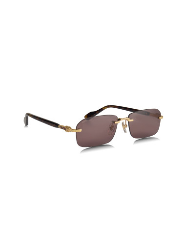 Gucci GG1221S 002 Rectangle Shape Tortoise Gold