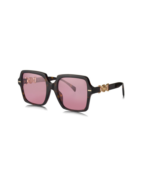 Versace VE4441 108/P5 Square Shape Havana Photo Pink