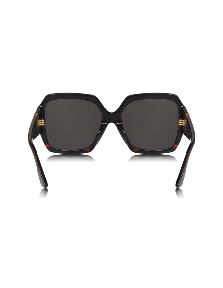 Versace VE4453 108/87 Square Shape Tortoise Black