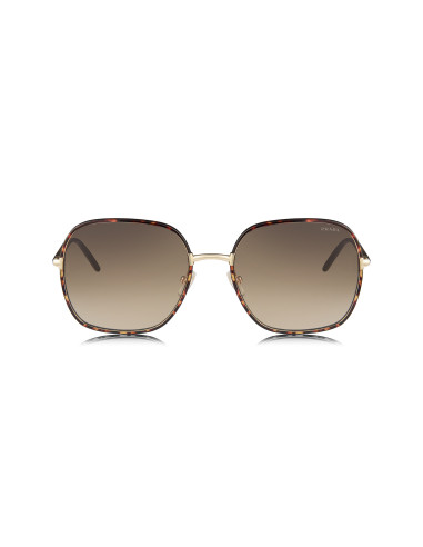 Prada SPR 67XS 2AU-6S1 Square Shape Tortoise