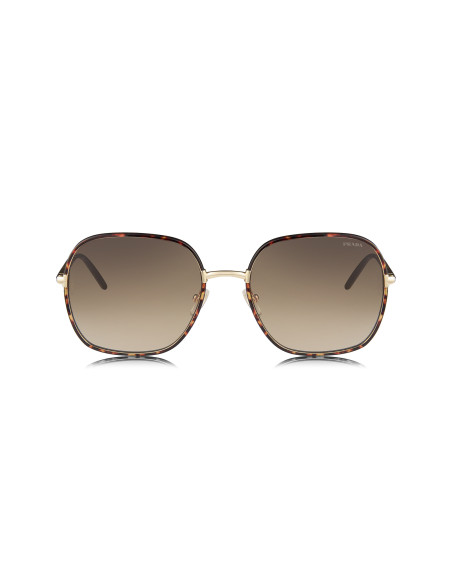 Prada SPR 67XS 2AU-6S1 Square Shape Tortoise