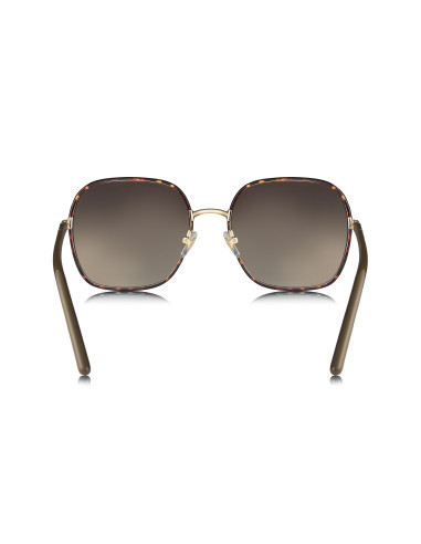 Prada SPR 67XS 2AU-6S1 Square Shape Tortoise