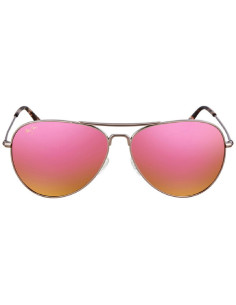 Maui Jim MJ-264 16R Mavericks Aviator Titanium Polarized Pink | Sunnies.uno 2