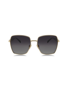 Prada SPR 64ZS ZVN-5W1 Square Shape Gold Gray Shaded 2