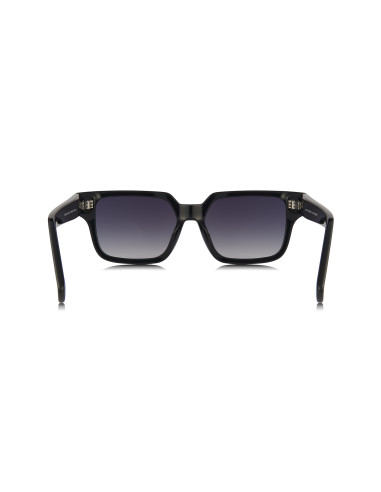 Prada SPR 03ZS 1AB-06T Square Shape Black silver