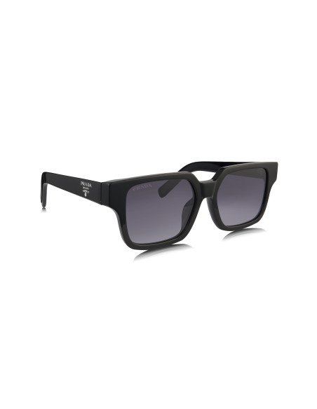 Prada SPR 03ZS 1AB-06T Square Shape Black silver