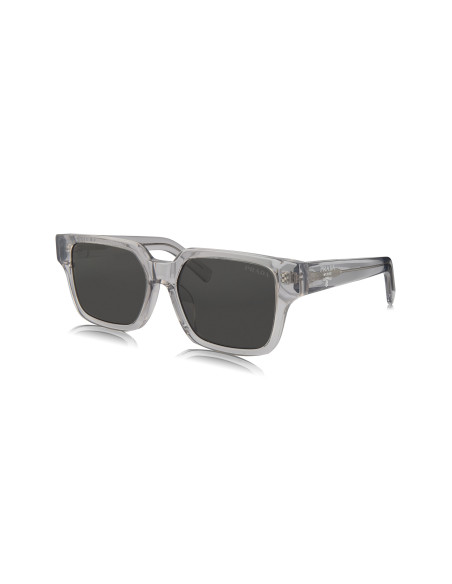 Prada SPR 03ZS U43-0A9 Square Shape Grey Transparent