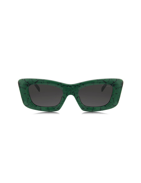 Prada SPR 13ZS 16D-5S0 Square Fashion Green Marble