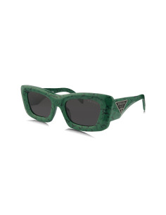 Prada SPR 13ZS 16D-5S0 Square Fashion Green Marble